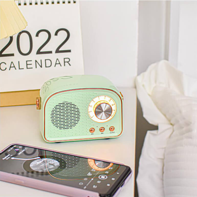 Round Wireless Bluetooth Speaker