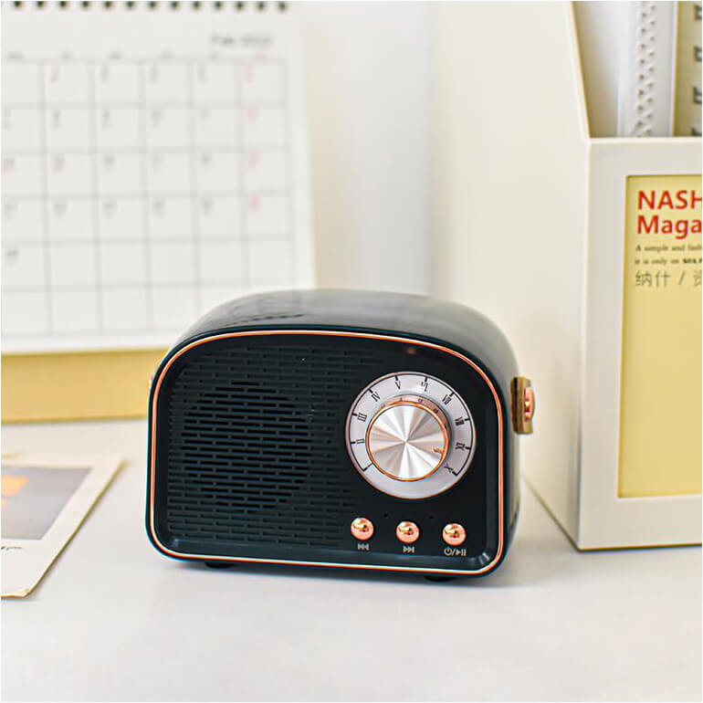 Round Wireless Bluetooth Speaker