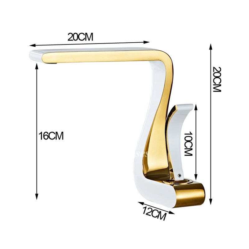 Rustproof Single-Handle Bathroom Faucet