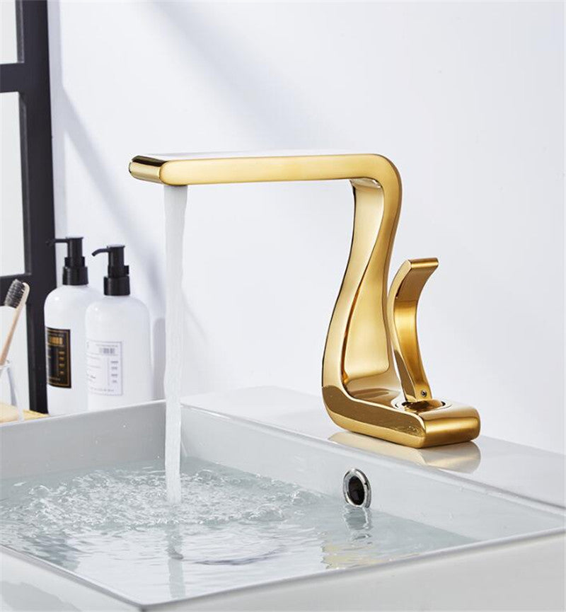 Rustproof Single-Handle Bathroom Faucet