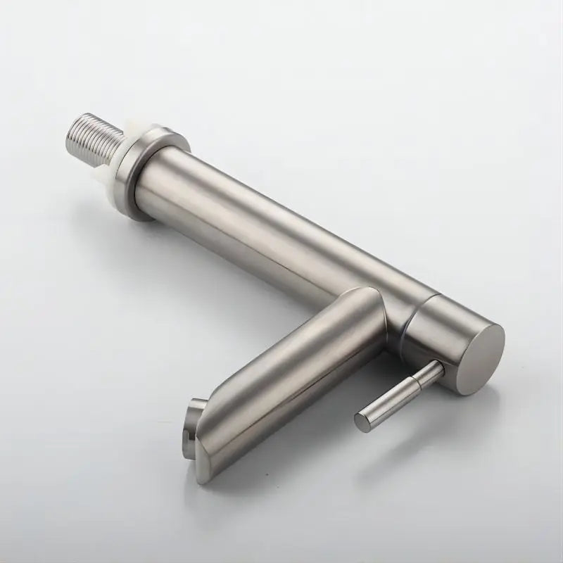 Rustproof Stainless Steel Single-Handle Bathroom Faucet
