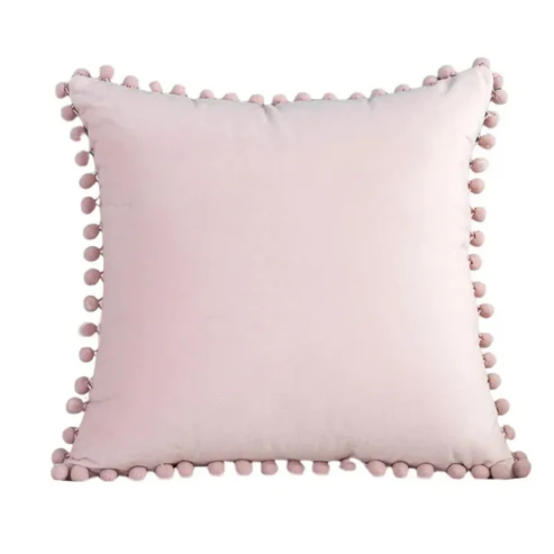 Scandinavian Decorative Cushion Cover – 45 x 45 cm Soft Polyester and Cotton Pillow