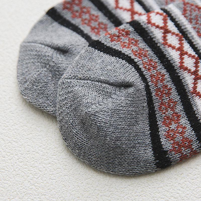 Scandinavian Wool-Blend Winter Socks
