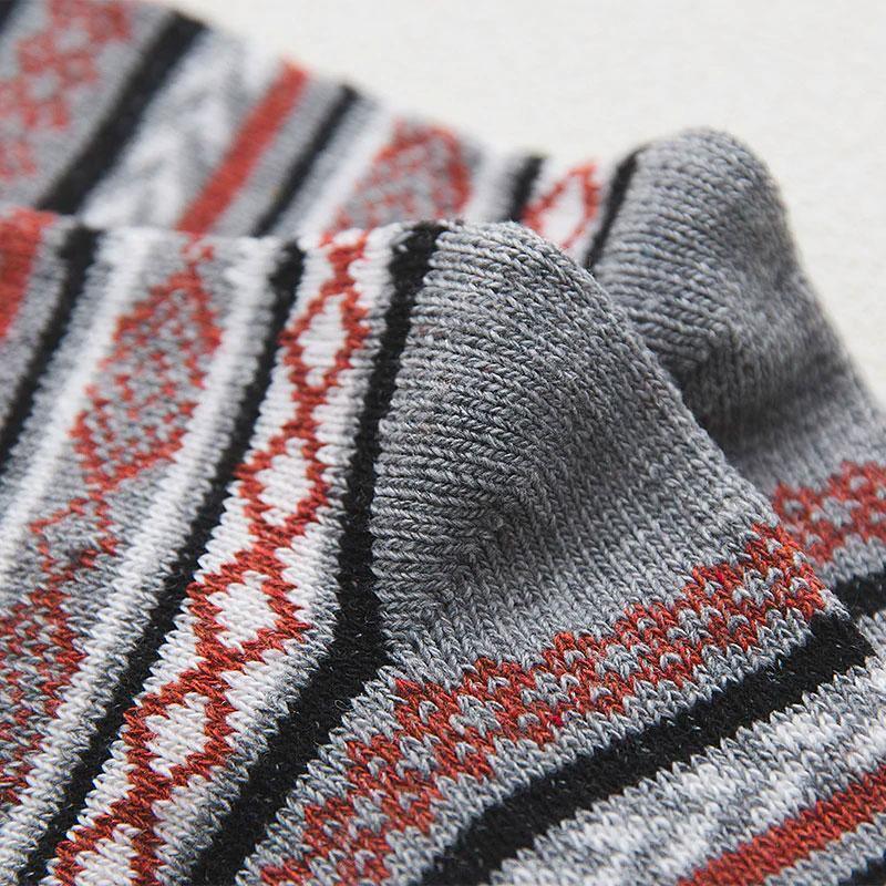 Scandinavian Wool-Blend Winter Socks