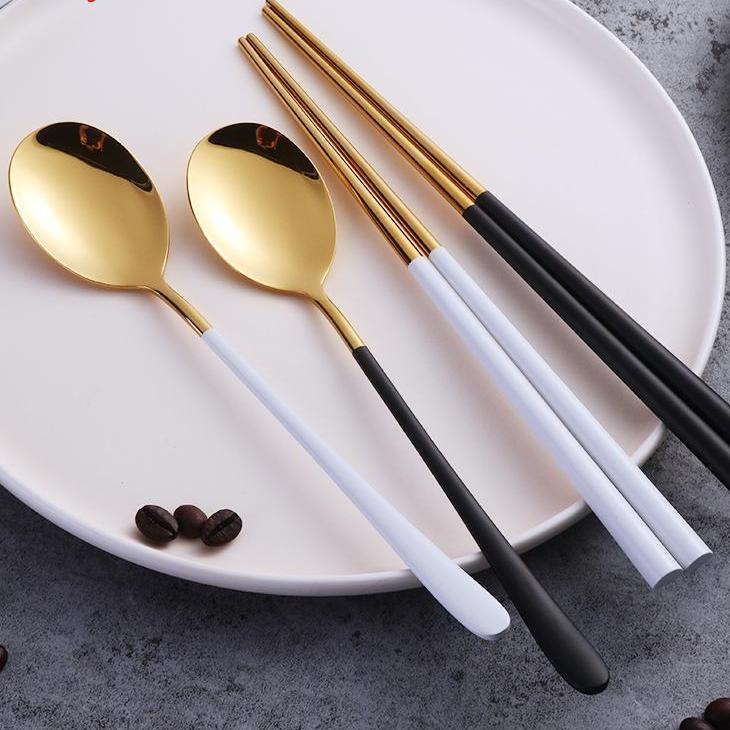 Set Of 18 Stainless Steel Chopsticks