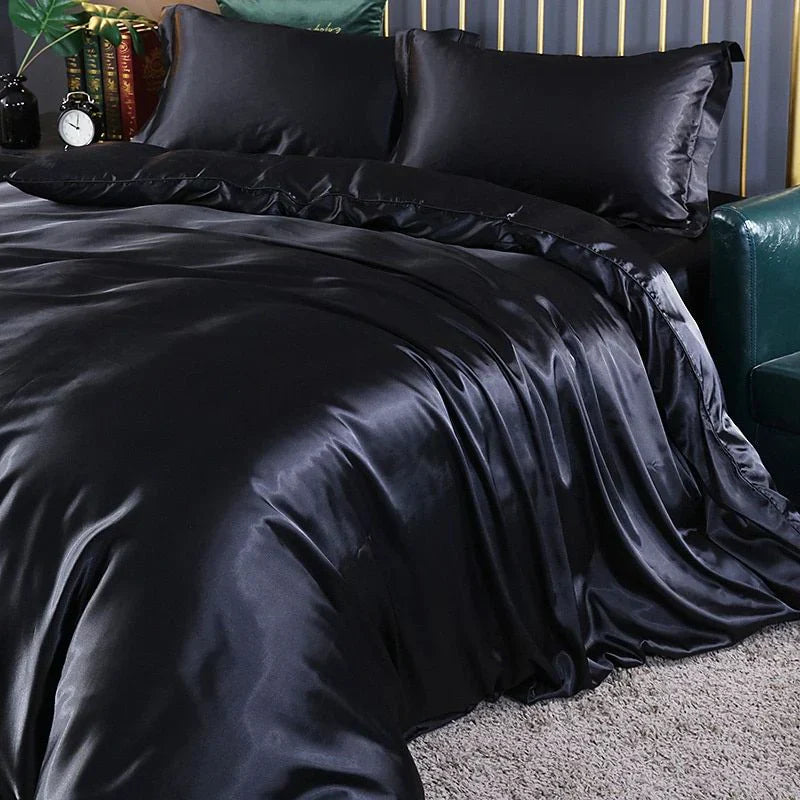 Set Of 4 Machine-Washable Duvet Cover