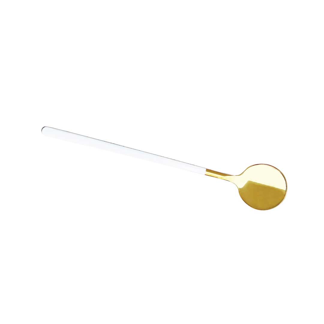 Set Of 4 Stainless Steel Dessert Spoon Set