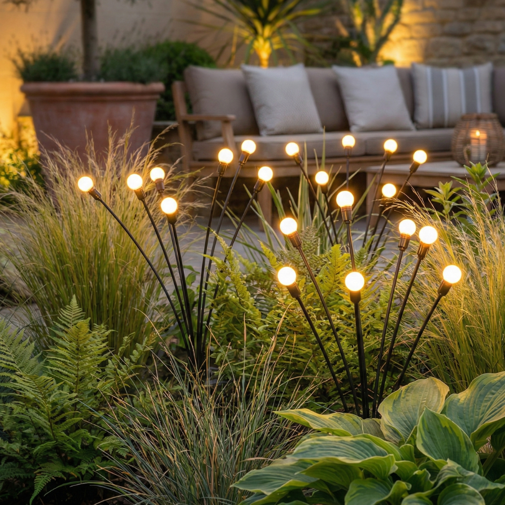 Solar Firefly Garden Lights