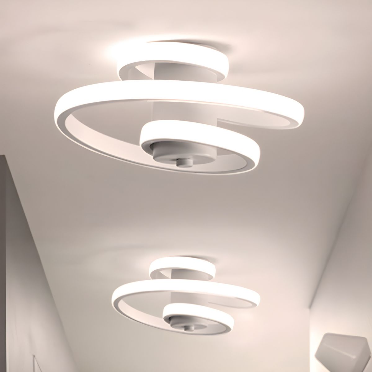 Spiral LED Ceiling Light