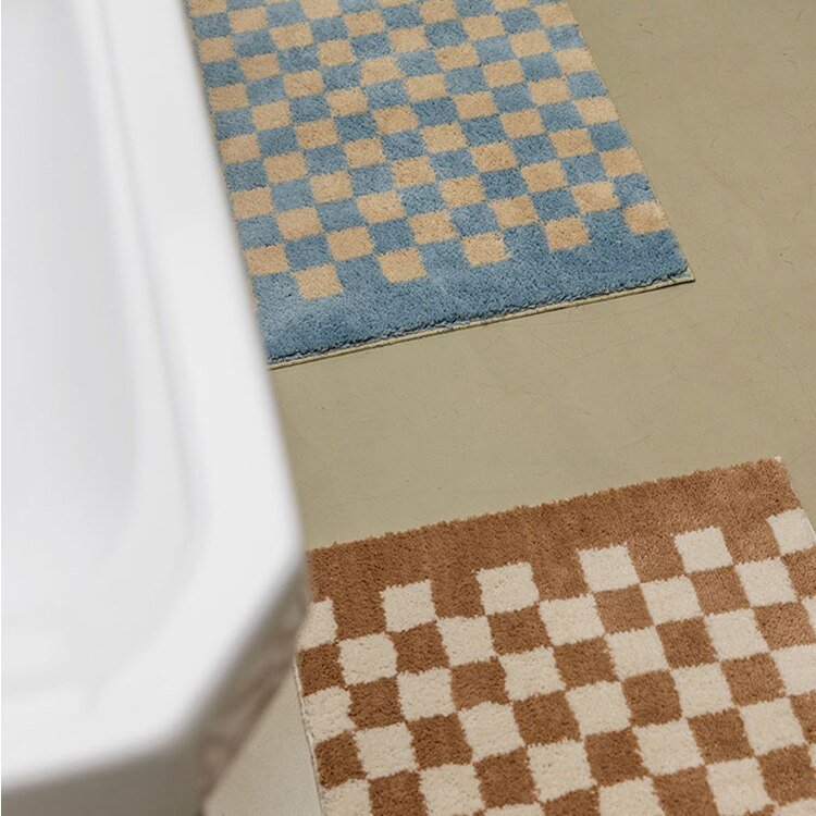 Stylish Non-Slip Multi-Size Plush Bath Mat