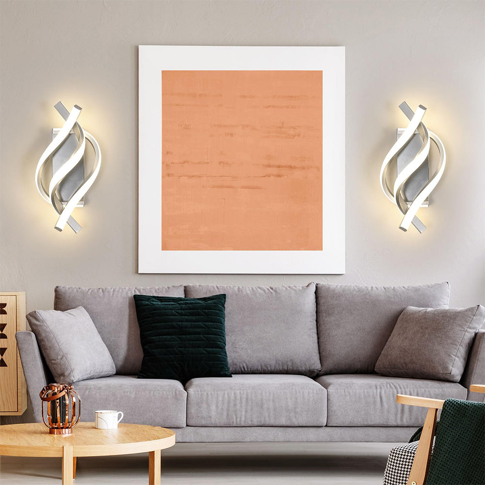 Twisted Shape LED Wall Lamp