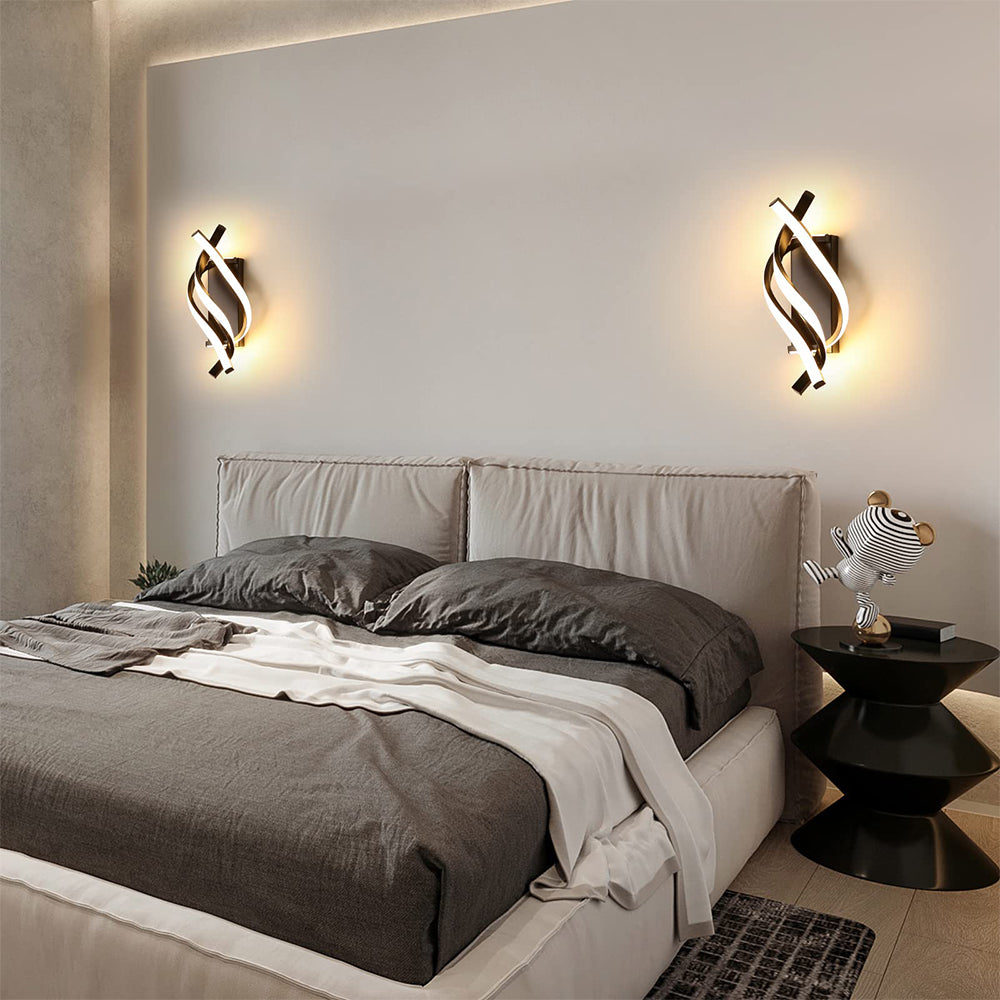 Twisted Shape LED Wall Lamp