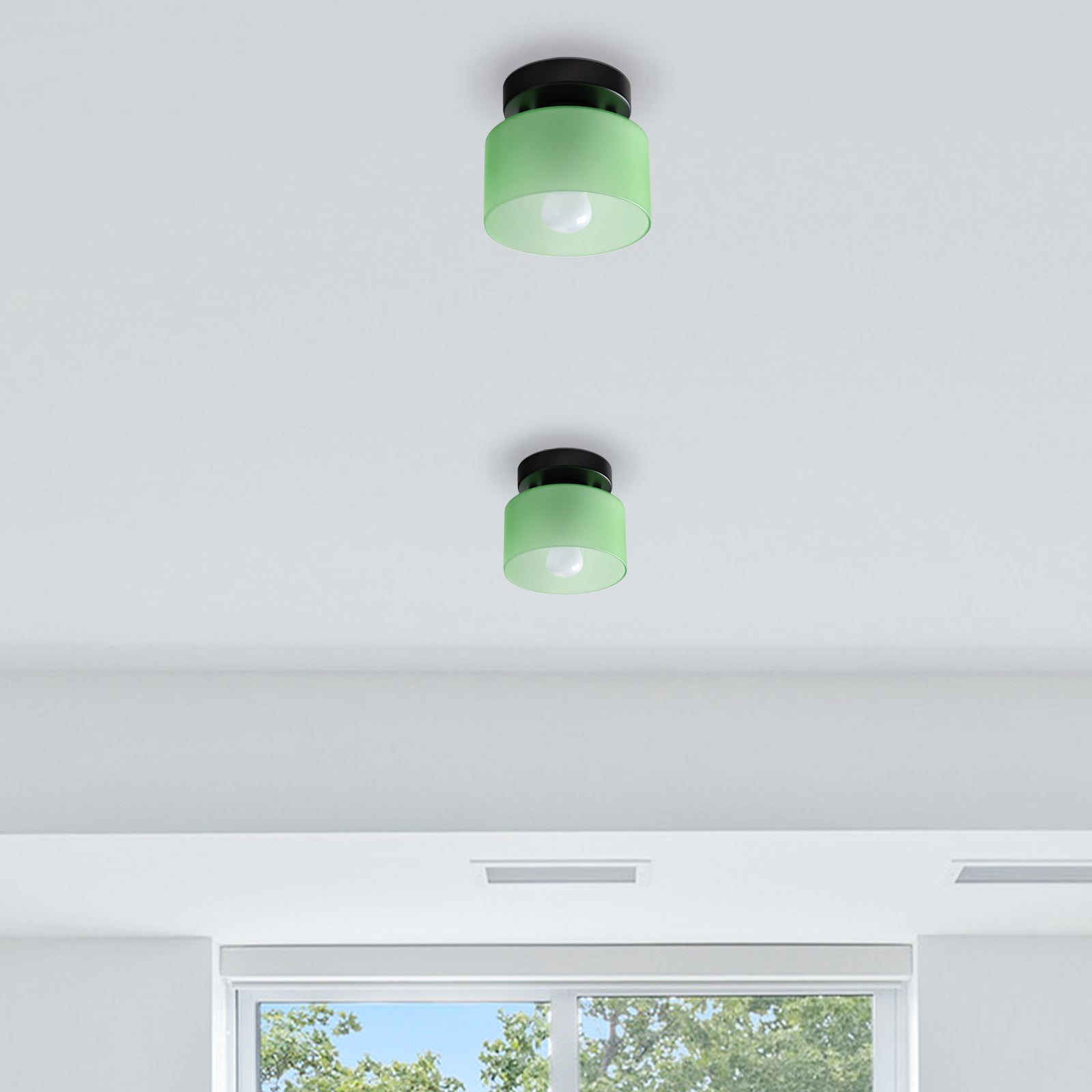 Vintage-Inspired Mid-Century Retro Ceiling Lamp