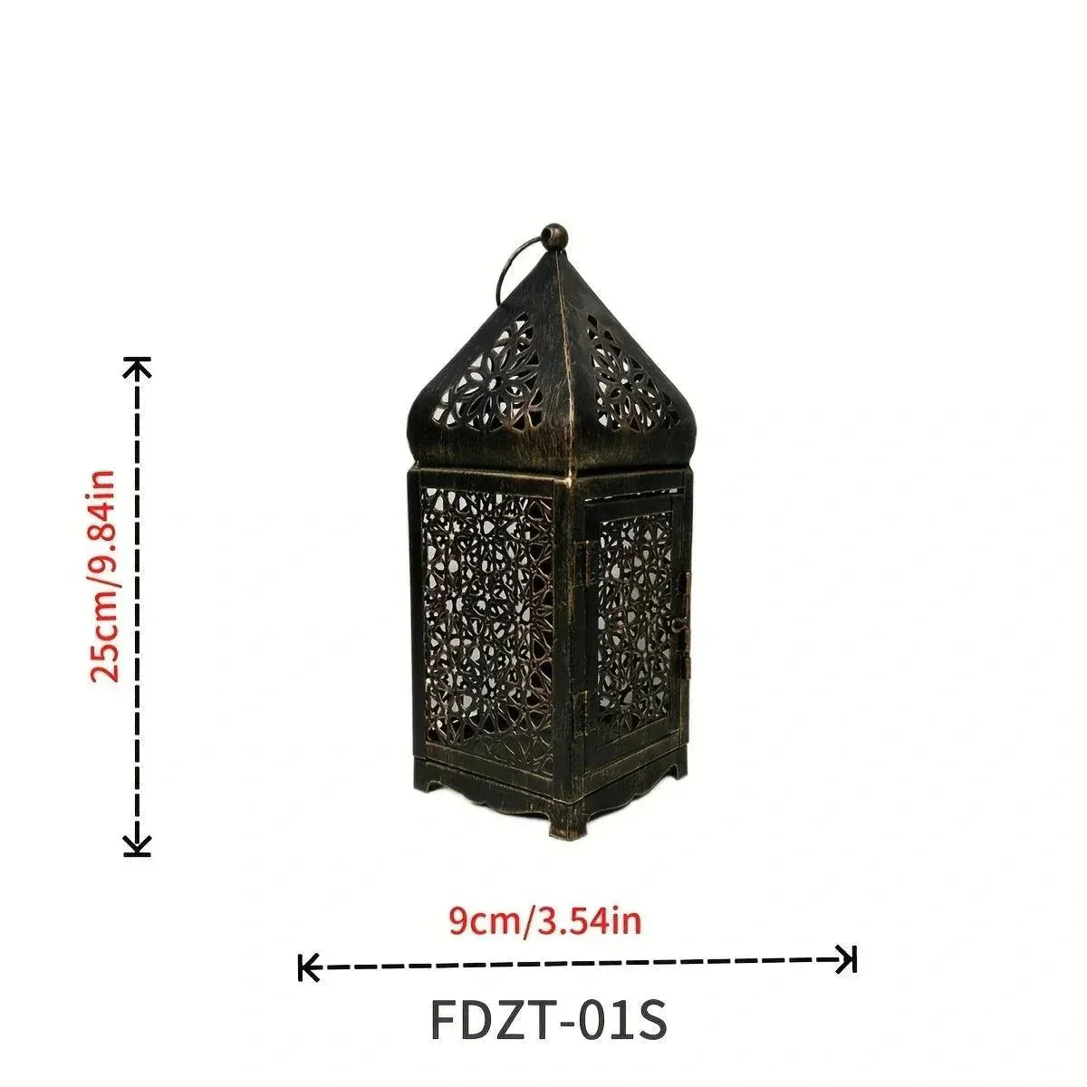 Vintage Seasonal Candle Lantern