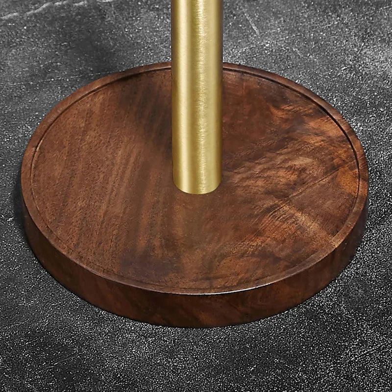 Walnut Wood Kitchen Roll Holder