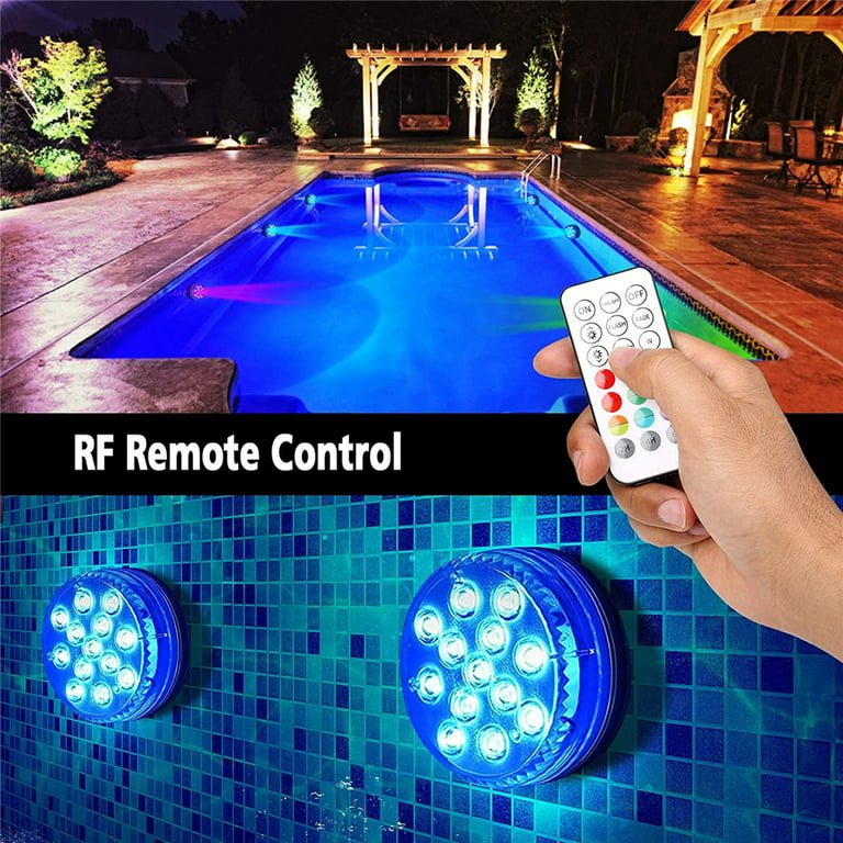 Weatherproof Remote Control Multi-Mode Outdoor Light