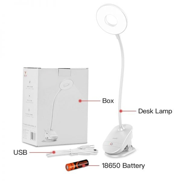 Wireless Usb-Rechargeable Bedside Lamp