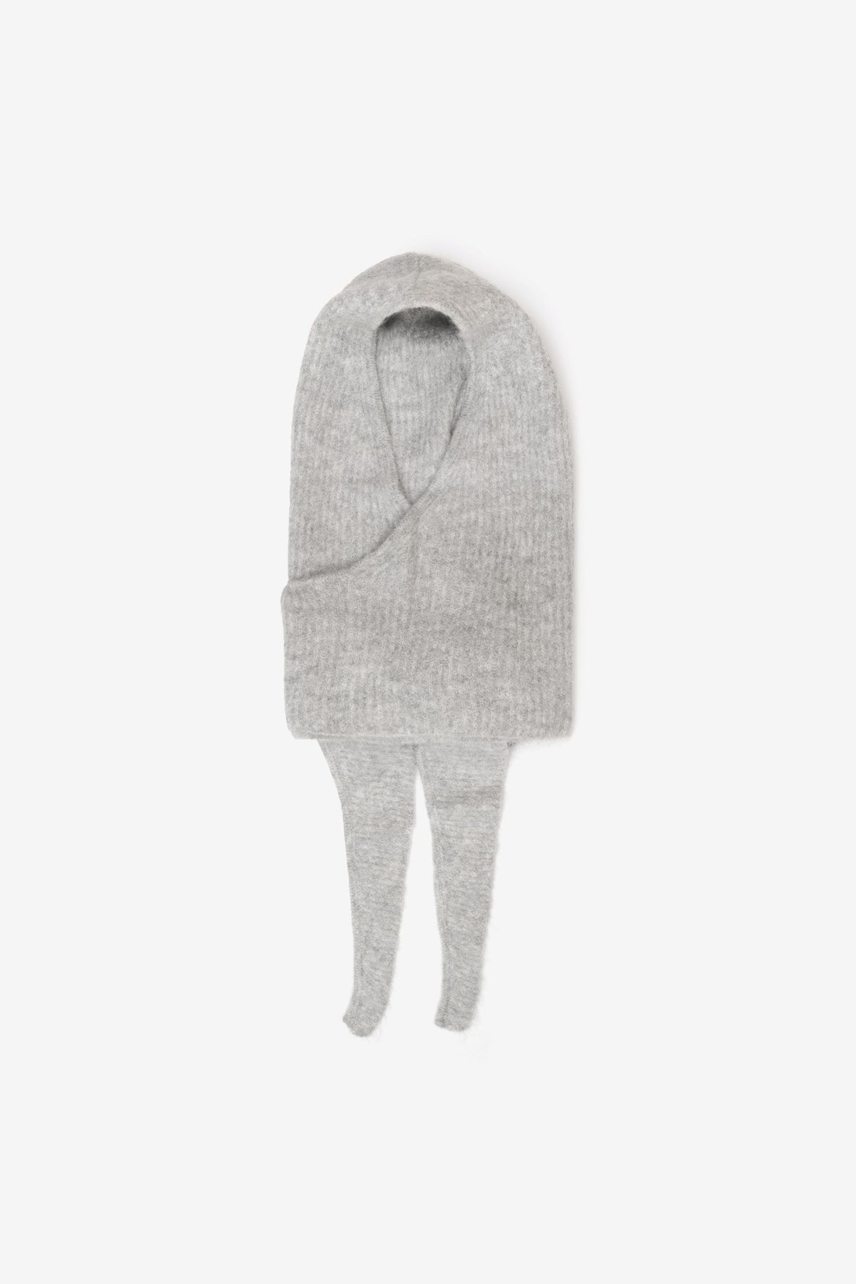 Alpaca Wool Hooded Scarf