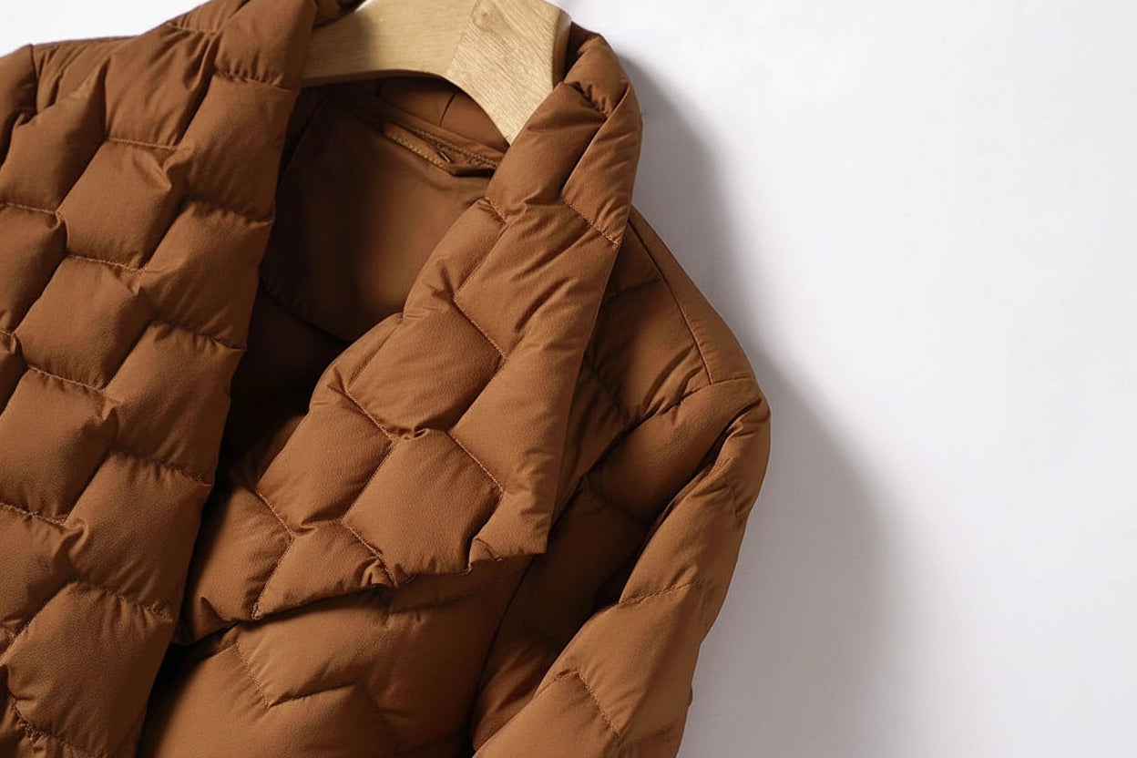 Women’s Belted Puffer Jacket
