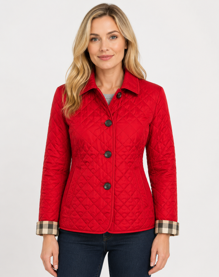 Women’s Button-Up Quilted Jacket