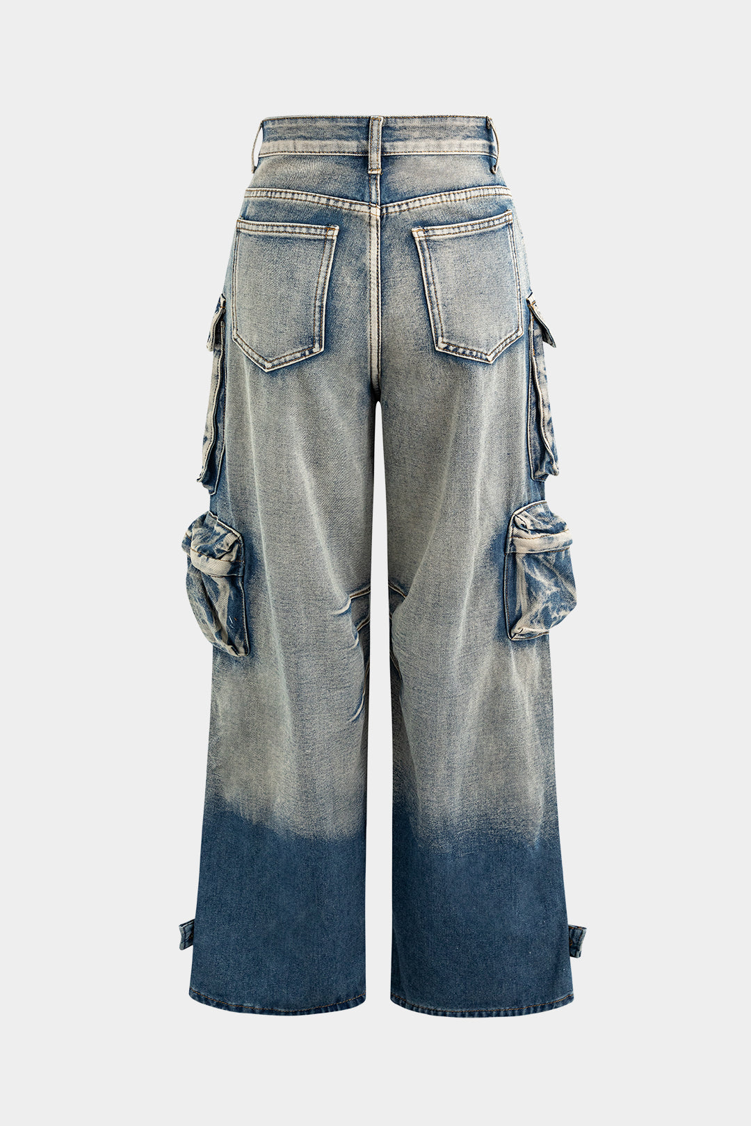 Women’s Ombre Cargo Jeans