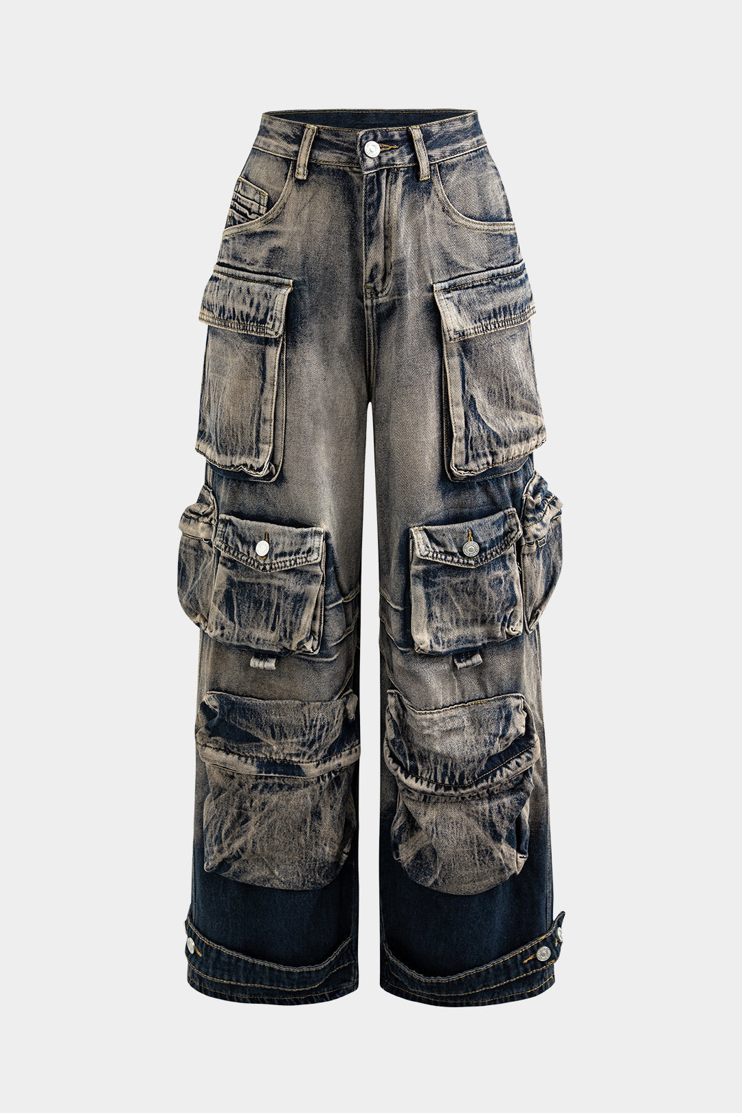 Women’s Ombre Cargo Jeans