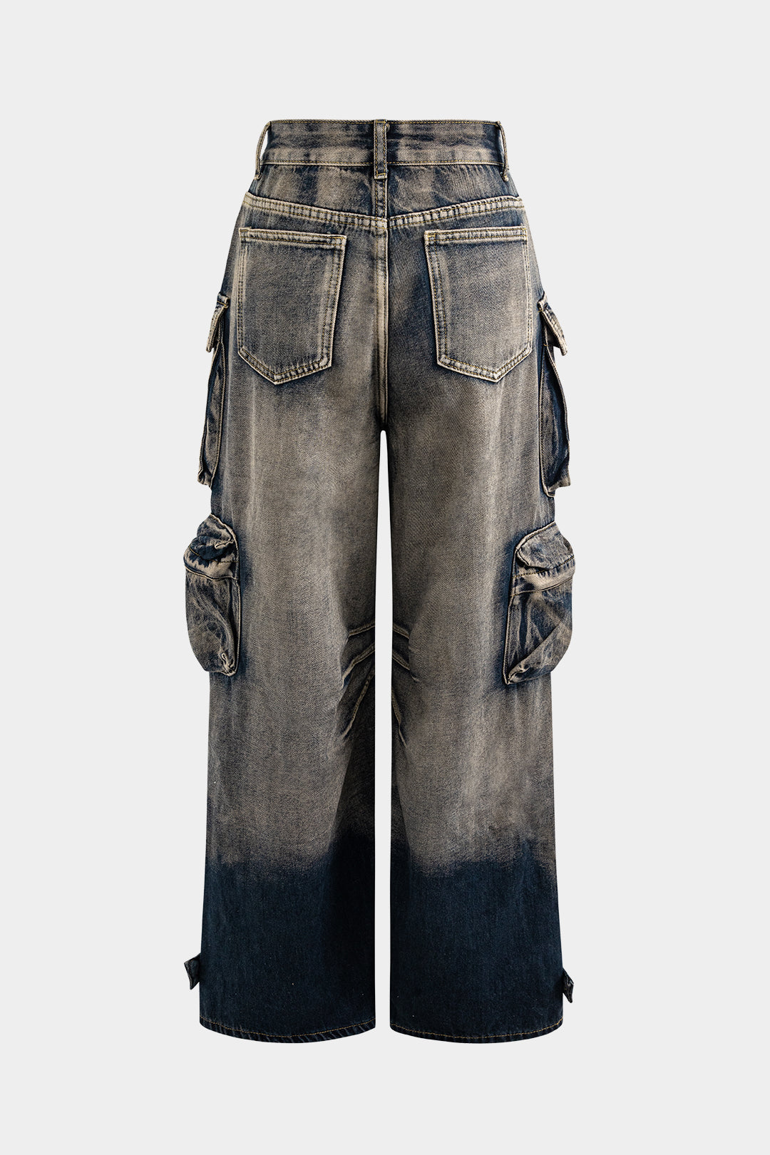 Women’s Ombre Cargo Jeans