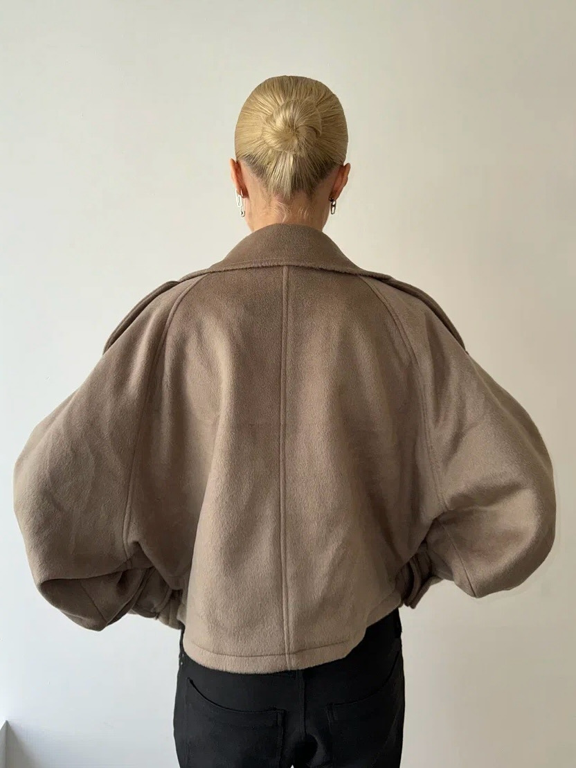 Women’s Cotton-Blend Lapel Jacket