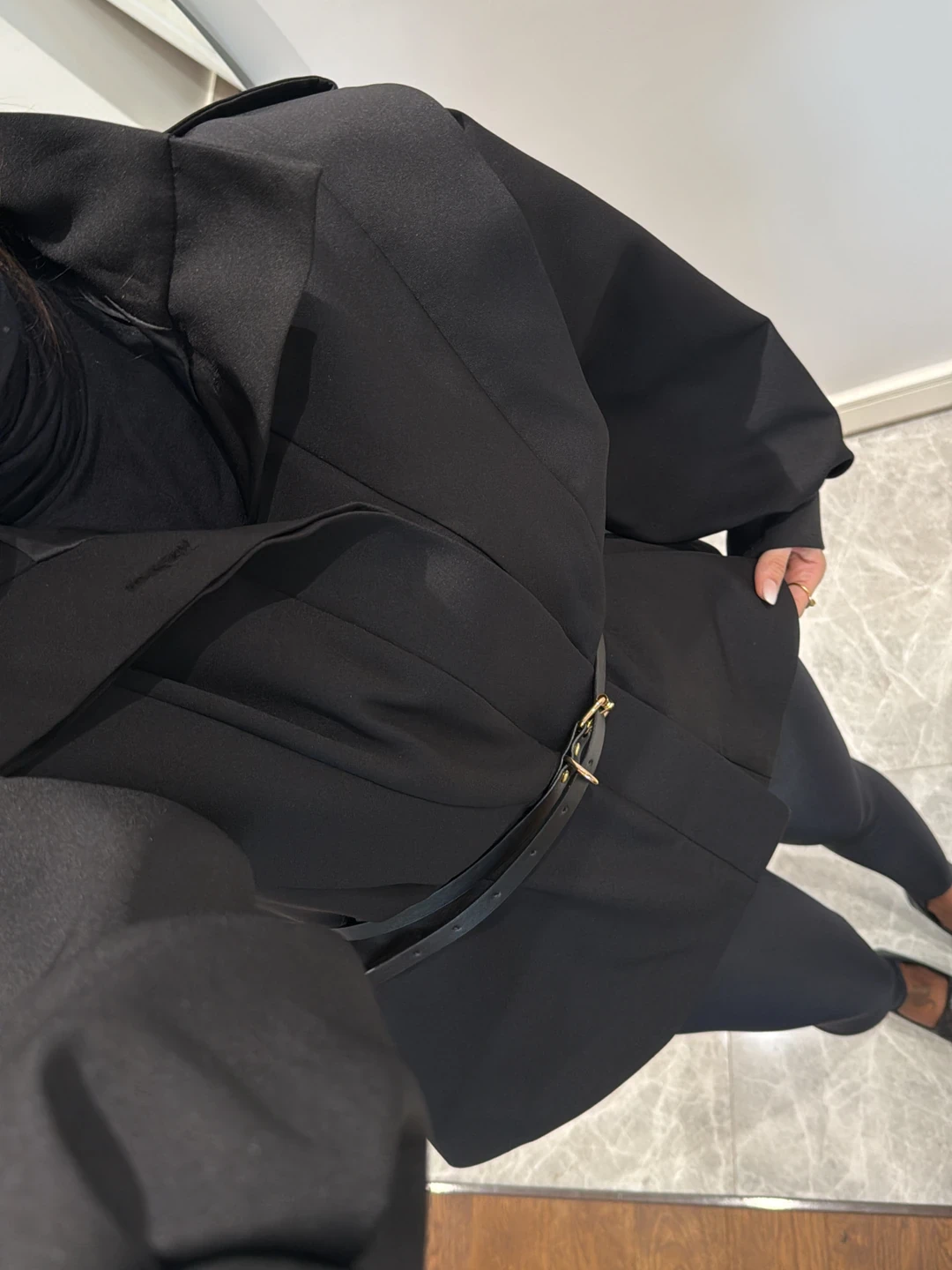 Women’s Cotton-Blend Trench Coat