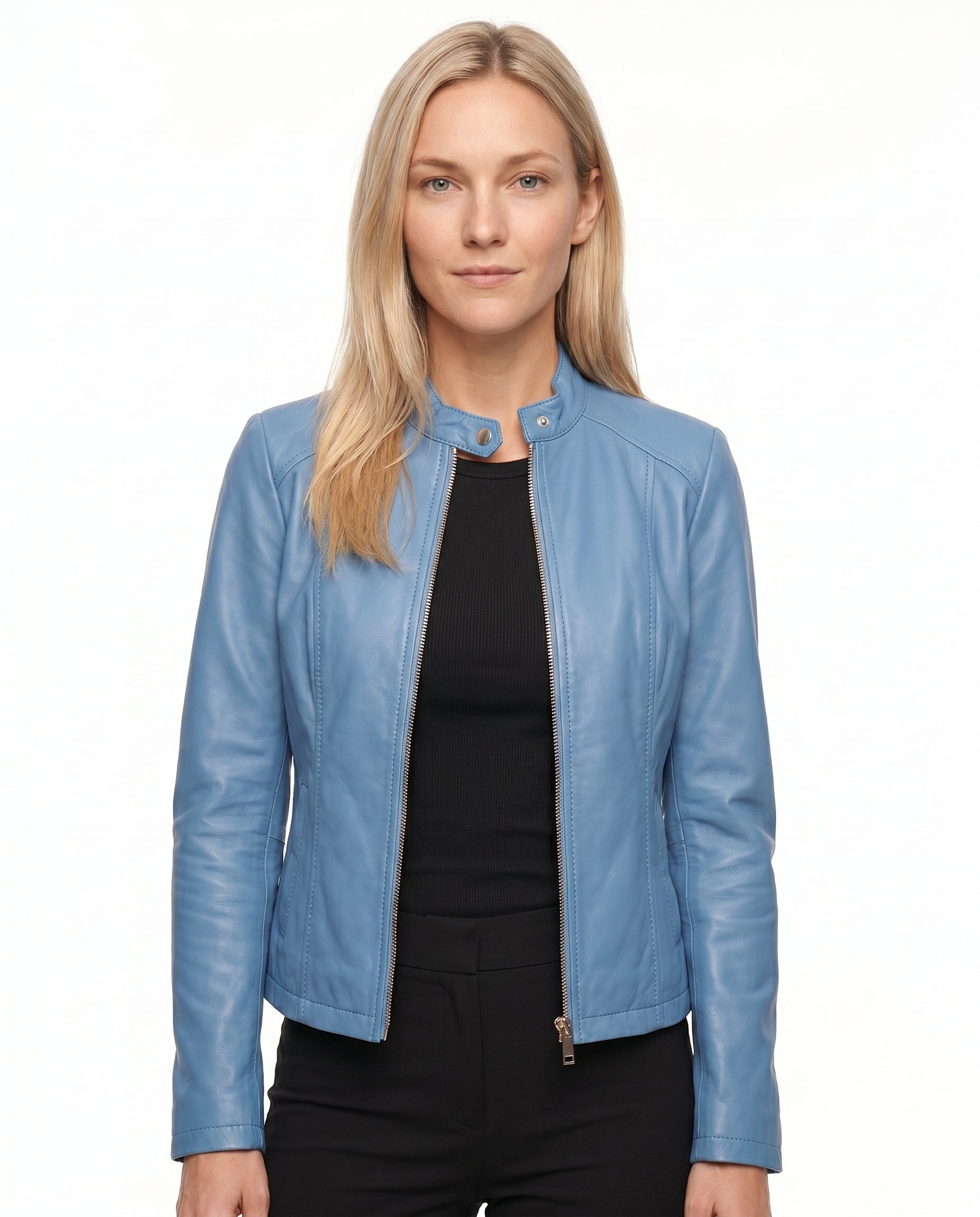 Women’s Fitted Leather Jacket