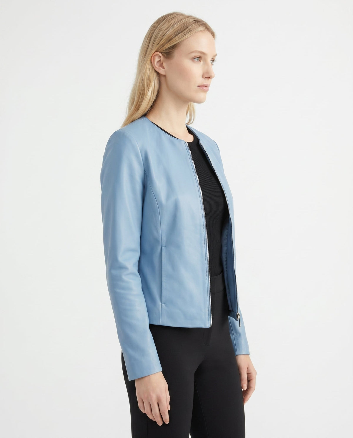 Women’s Fitted Leather Jacket
