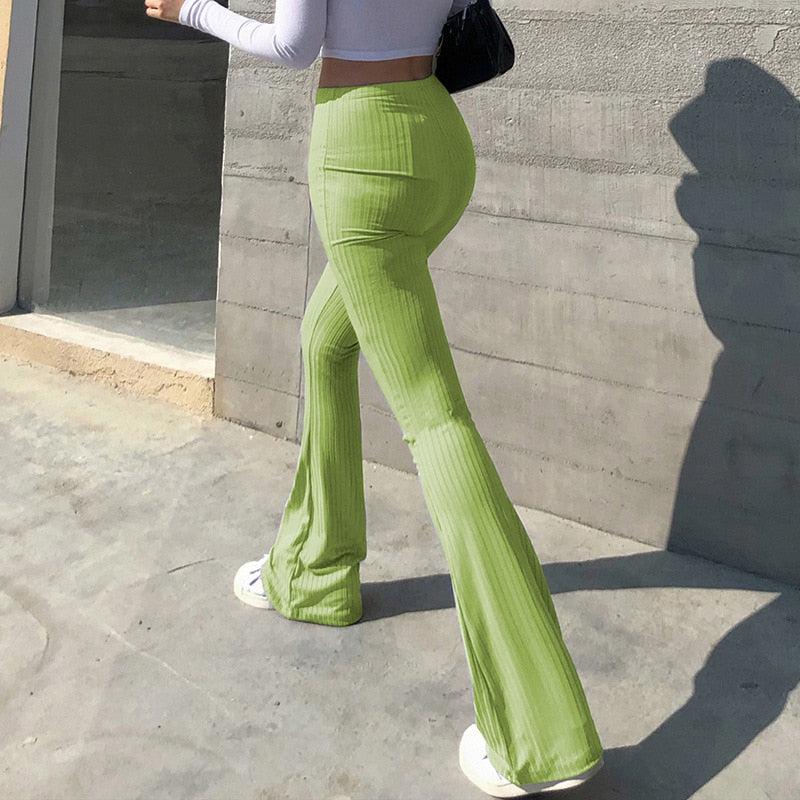 Women’s Flare Pants with High Waist