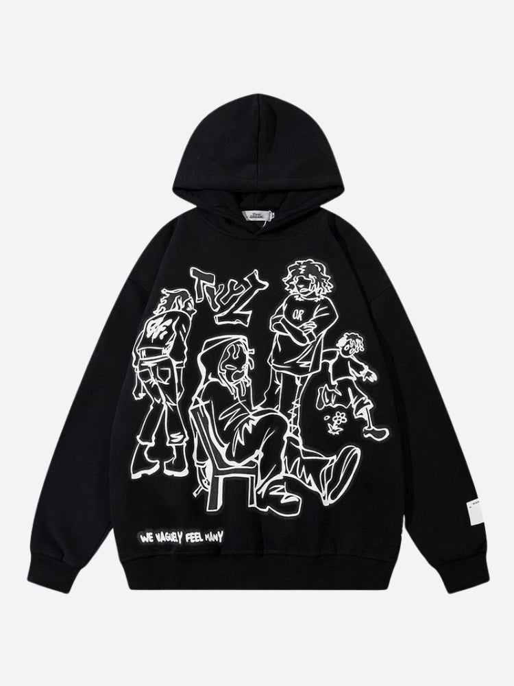 Women’s Harajuku Graphic Hoodie