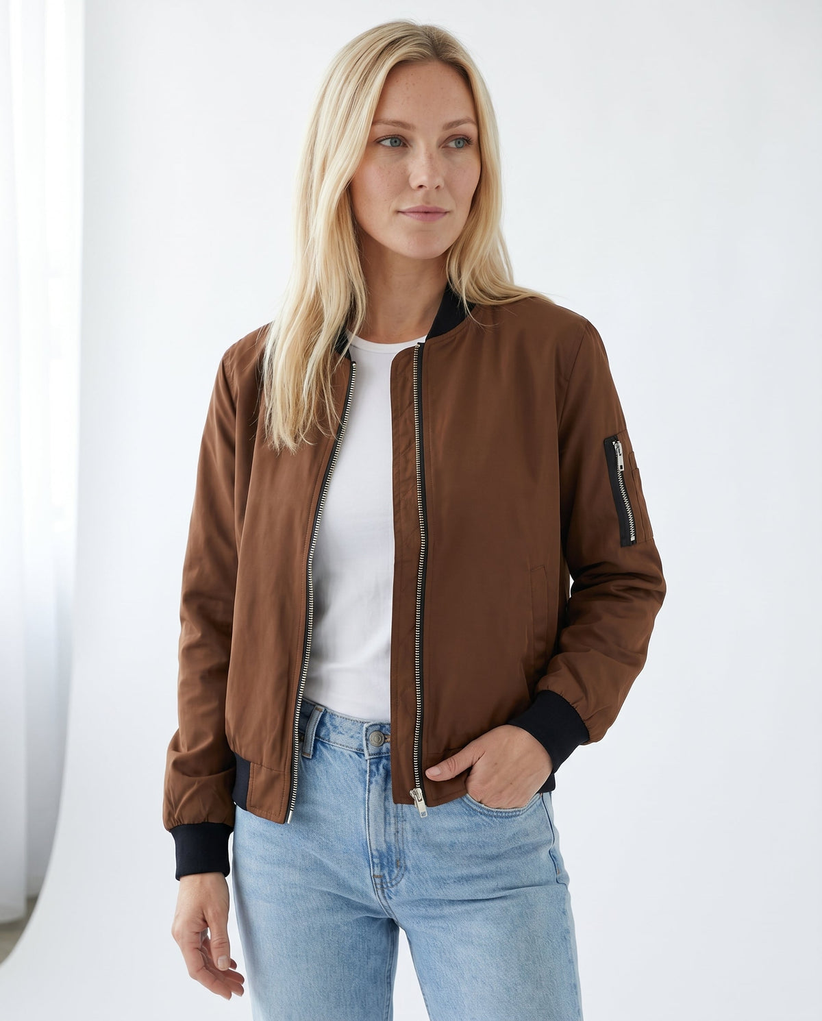 Women’s Lightweight Bomber Jacket