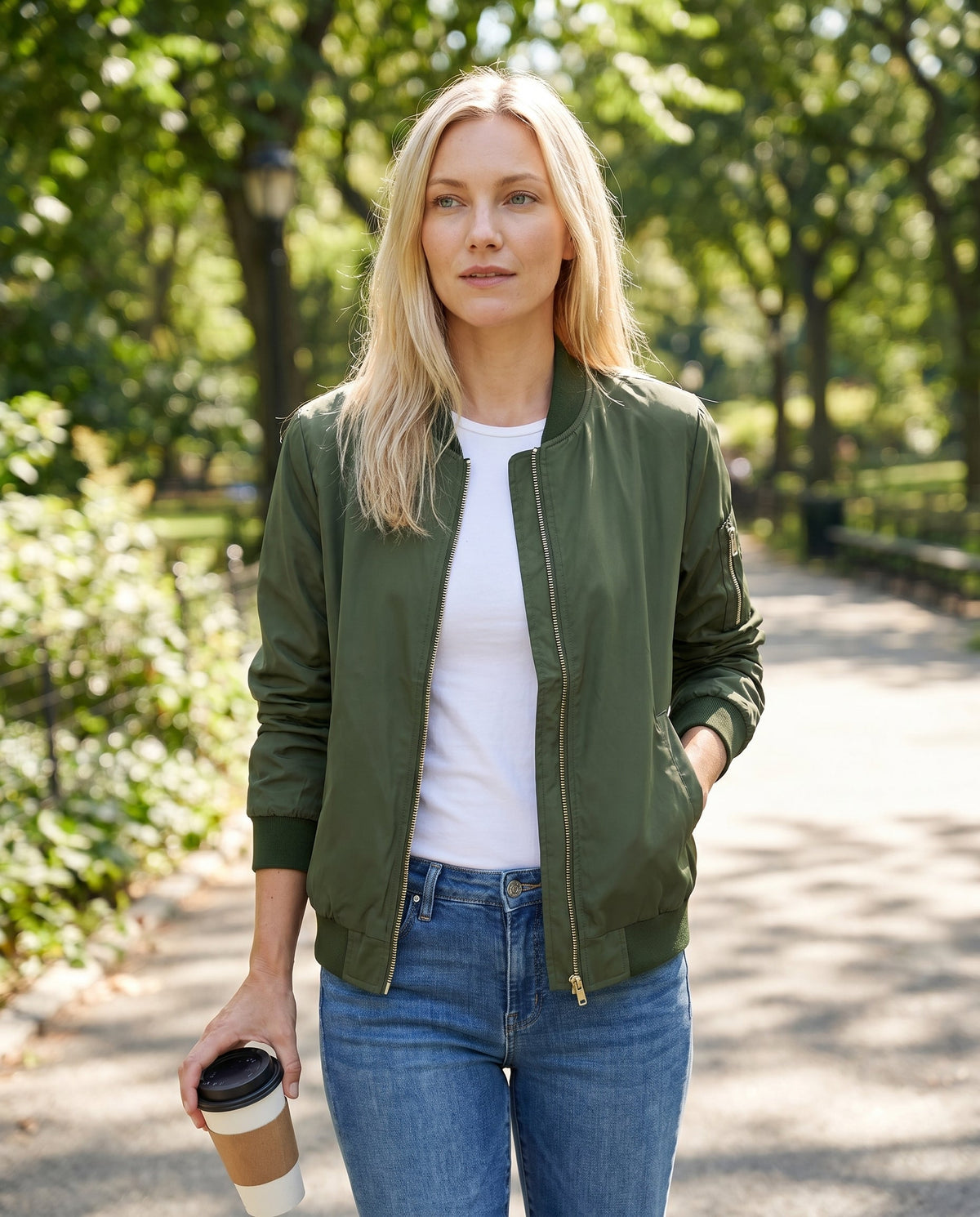 Women’s Lightweight Bomber Jacket