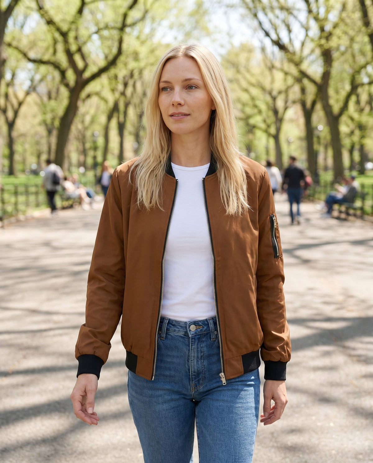 Women’s Lightweight Bomber Jacket