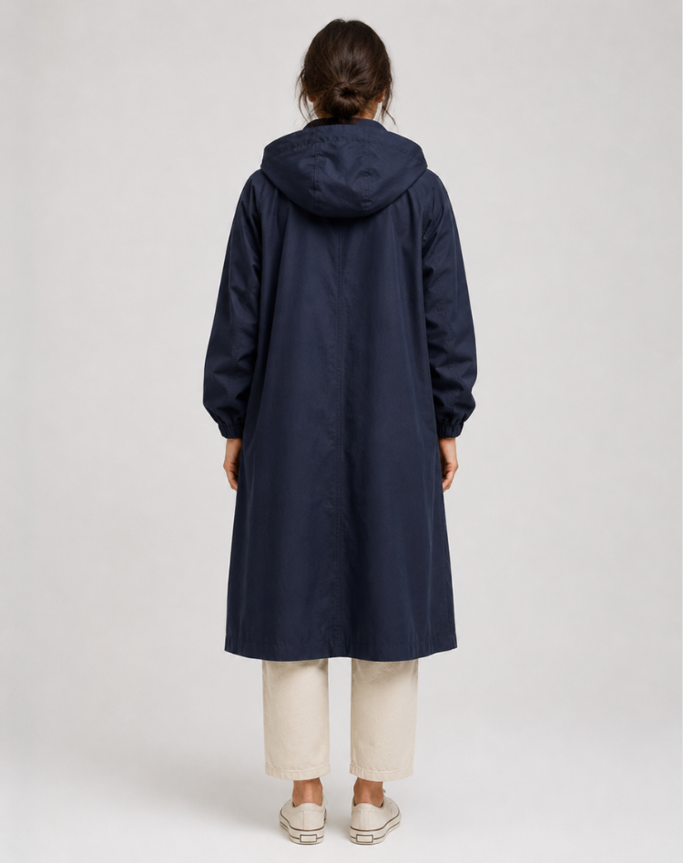 Women’s Lightweight Hooded Trench Coat
