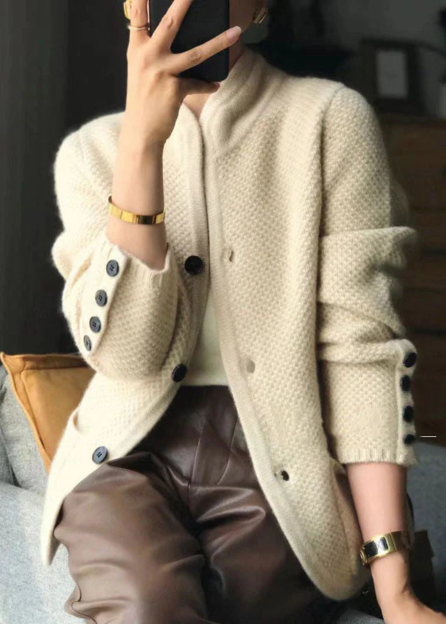 Women’s Open-Front Knitted Blazer