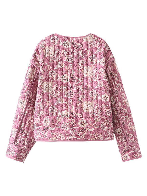 Women’s Quilted Floral Jacket