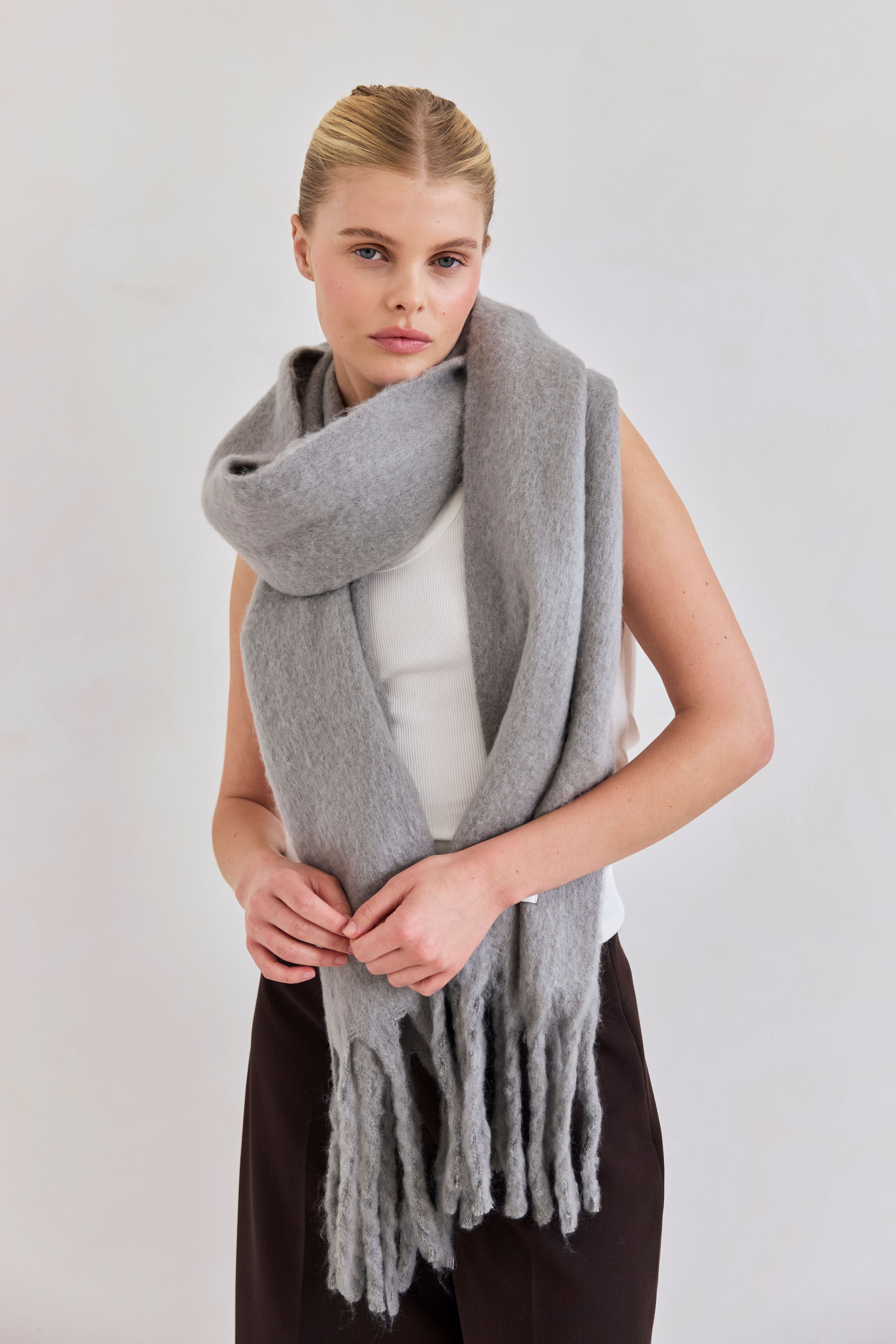 Soft Brushed Oversized Scarf