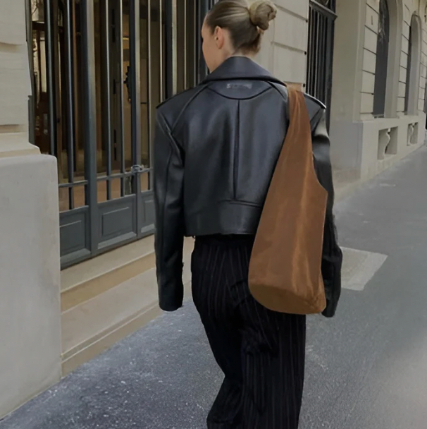 Women's Suede Shoulder Bag
