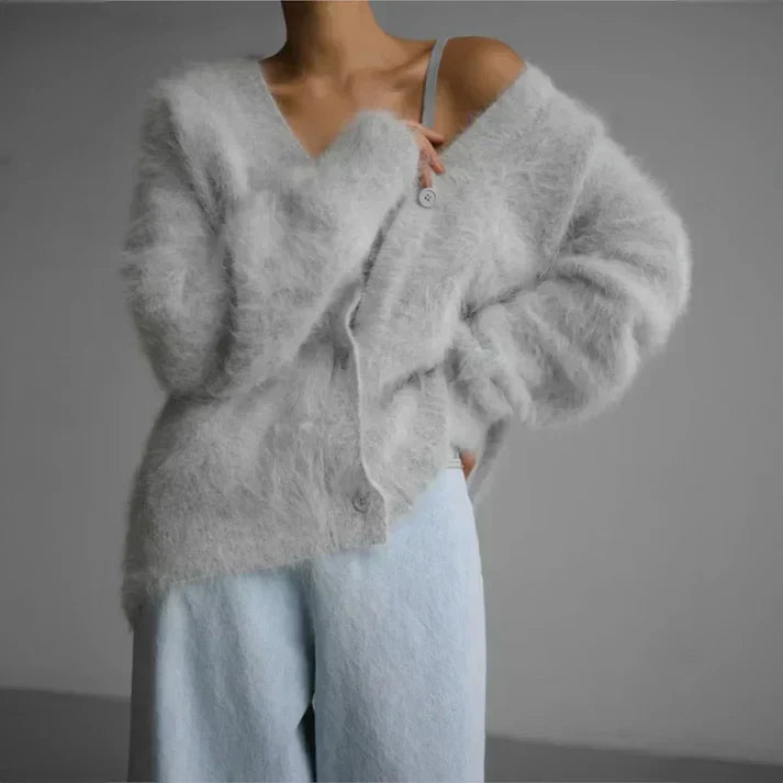 Women’s V-Neck Cashmere Cardigan