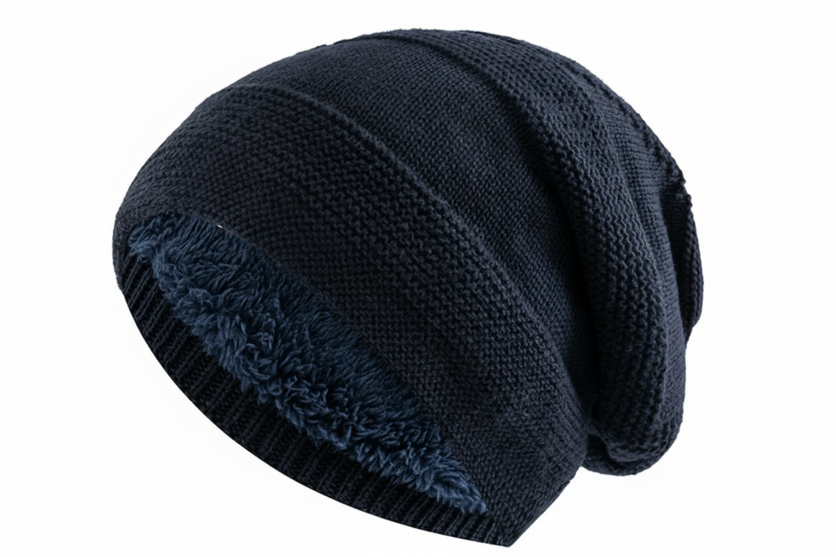 Warm Fleece-Lined Beanie