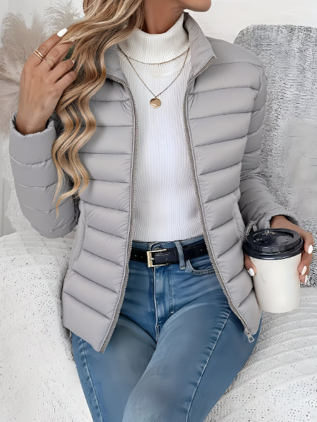 Women’s Water-Repellent Quilted Jacket