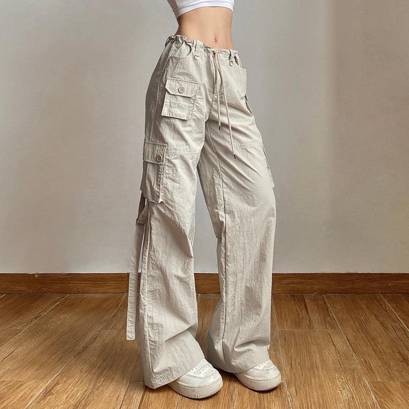 Women's Low-Rise Cargo Pants