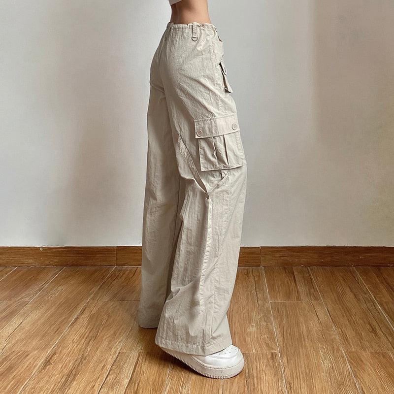 Women's Low-Rise Cargo Pants