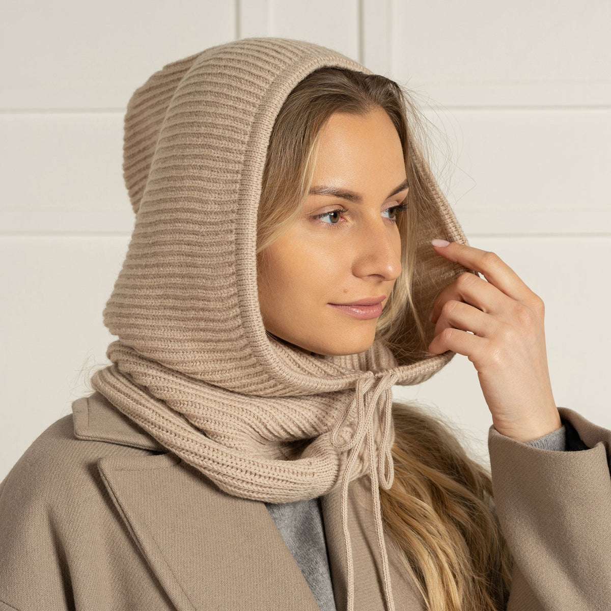 Women's Knitted Hood Balaclava