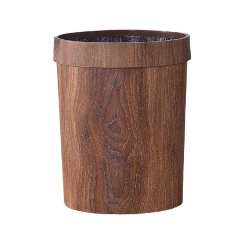Wood Non-Toxic Trash Can