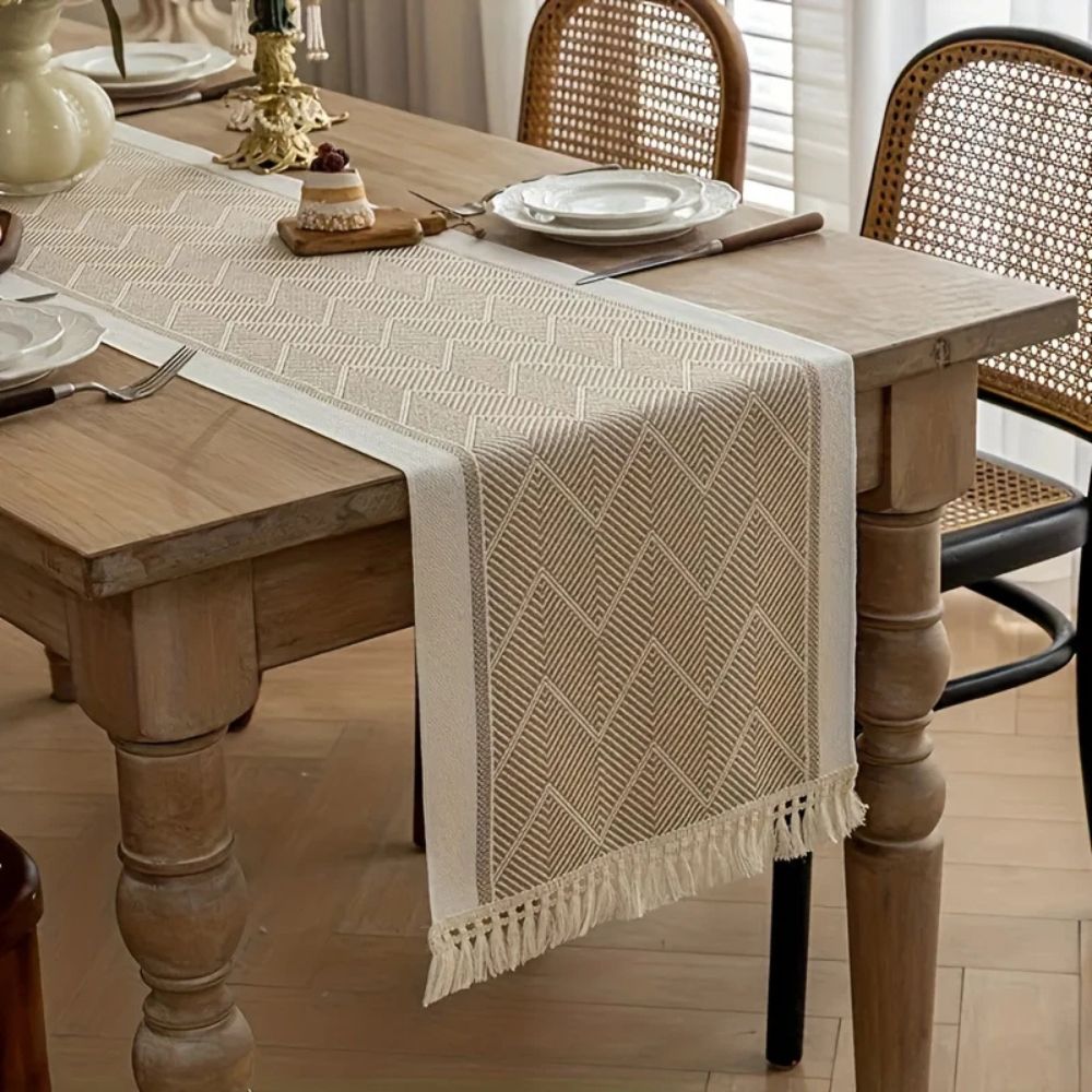 Woven Microfibre Table Runner