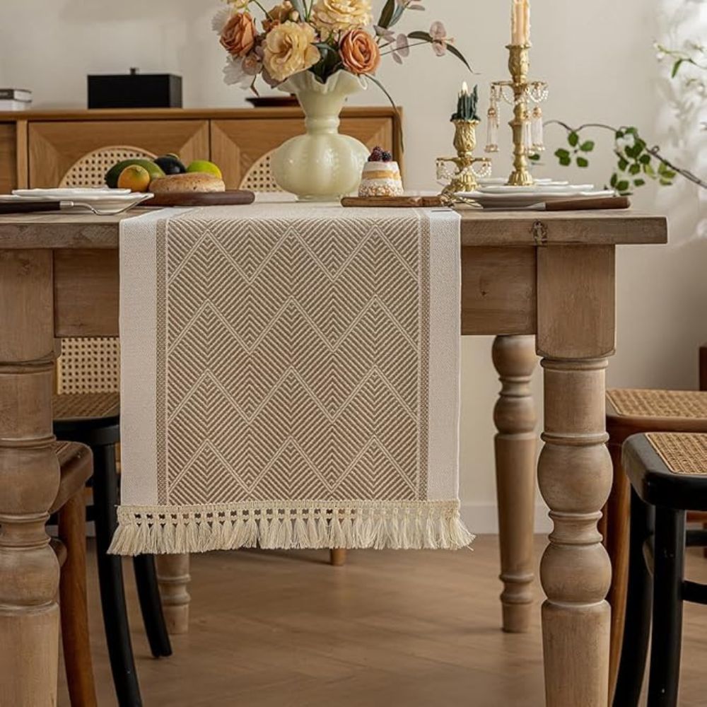 Woven Microfibre Table Runner
